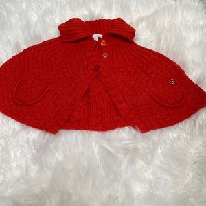 Gucci toddler knit cape used